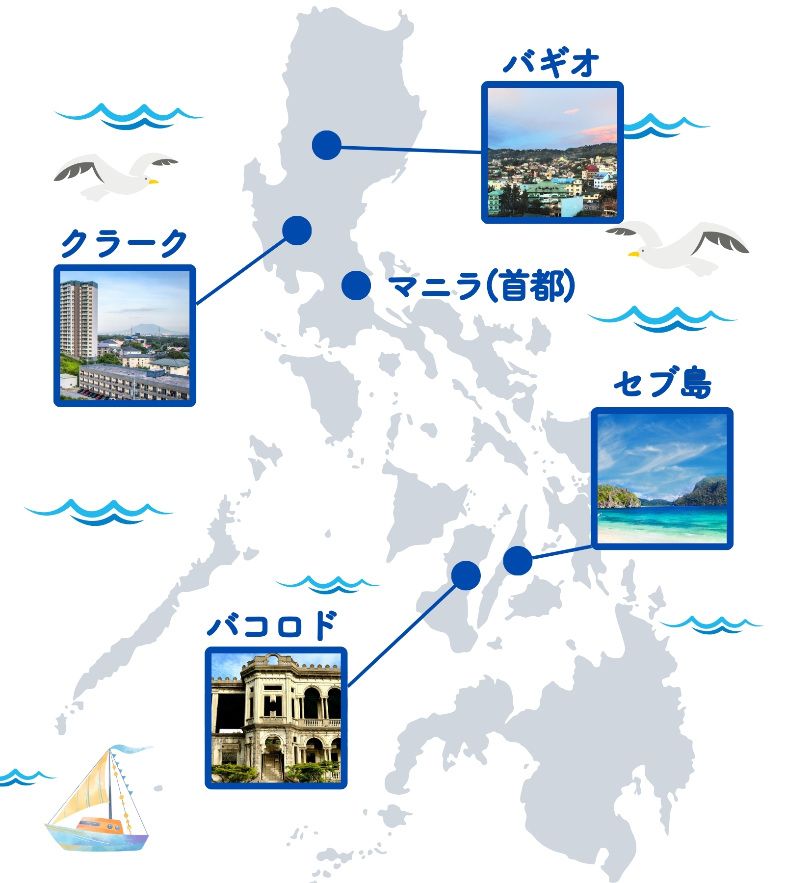 フィリピン都市地図