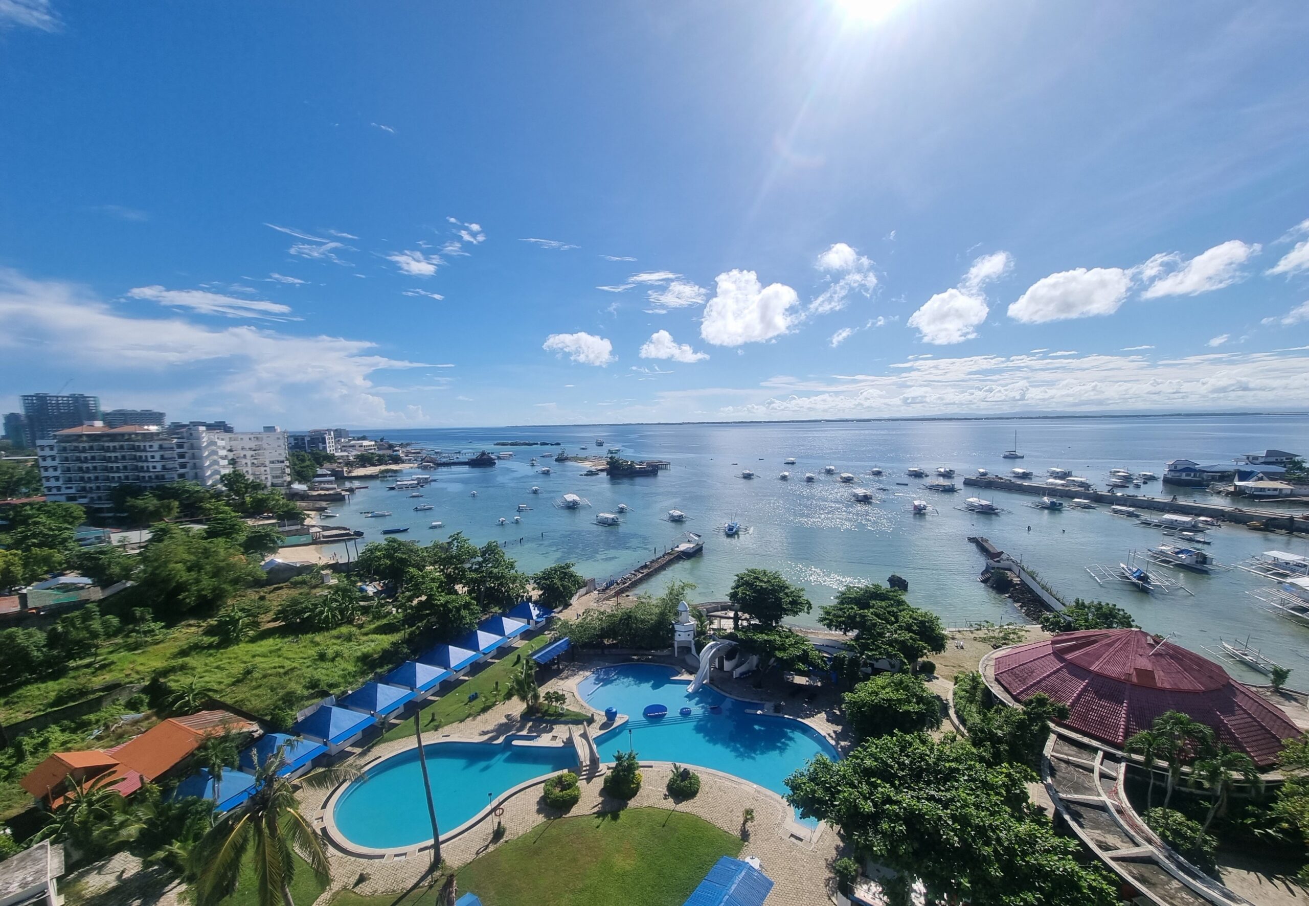 Cebu Blue Ocean Academyオーシャンビュー