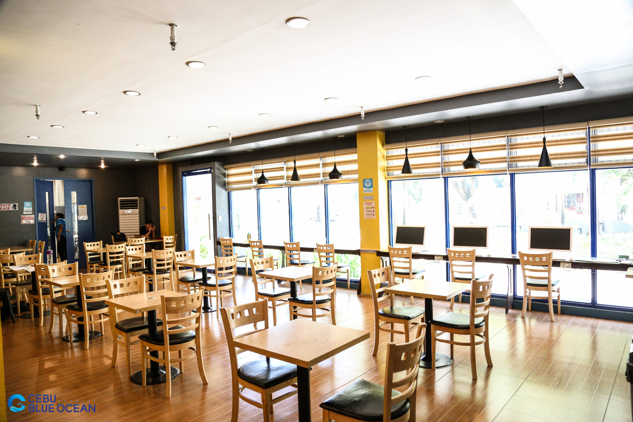 Cebu Blue Ocean Academy学生ラウンジ