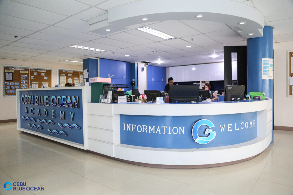 Cebu Blue Ocean Academyレセプション