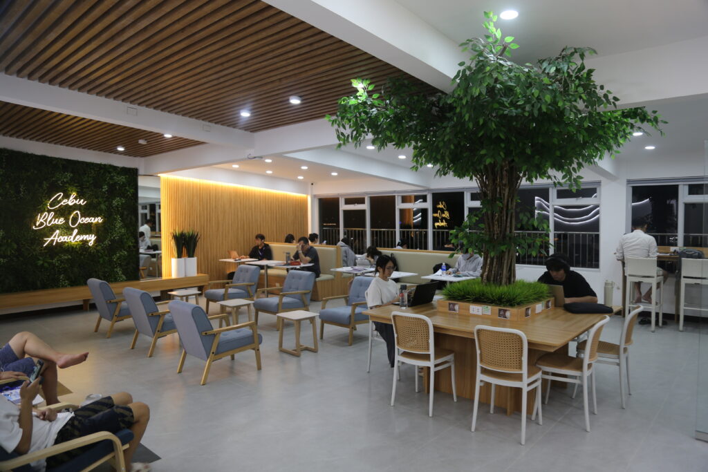 Cebu Blue Ocean Academyビジネスラウンジ
